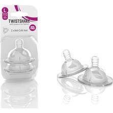 Twistshake Anti-Colic Biberon Emziği Large 4+ Ay