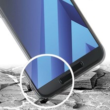 Microsonic Samsung Galaxy A3 2017 Kılıf 6 tarafı tam full koruma 360 Clear Soft Şeffaf