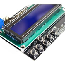 Arduino 16x2 LCD Ekran ve Tuş Takımı - 1602 LCD Keypad Shield