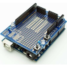 Arduino UNO R3 Proto Shield + Mini Breadboard Arduino Protoshield