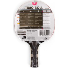 Butterfly Timo Boll Platin Masa Tenisi Raketi 85025