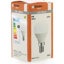 Osakalight 6W Led Top Ampul E14 Beyaz