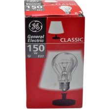 Ge  150W Şeffaf Ampul E27