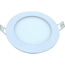 Ack  6W Sıva Altı Yuvarlak Led Panel (Beyaz Işık)