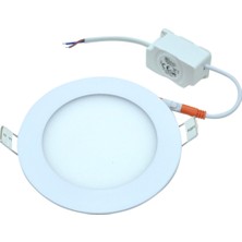 Ack  6W Sıva Altı Yuvarlak Led Panel (Beyaz Işık)
