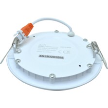 Ack  6W Sıva Altı Yuvarlak Led Panel (Beyaz Işık)