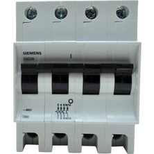 Sıemens  25A (3X25A+N) Nötr Kesmeli C/3Ka Grup W Otomat