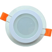Helıos  6W Sıva Altı Camlı Yuvarlak Led Panel (Beyaz Işık)