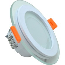 Helıos  6W Sıva Altı Camlı Yuvarlak Led Panel (Beyaz Işık)