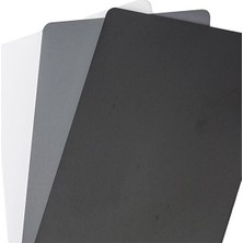 JJC 3in1 Beyaz Ayarı & Gri Kart Seti (5.4 x 8.5 cm)