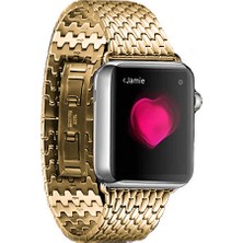 Ally Akıllıphone Apple Watch Uyumlu 42Mm Dragon Paslanmaz Çelik Keyış Kordon