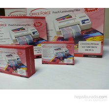 Office Force 150 Mic. KNC (78x102) Parlak Laminasyon Poşeti 100’lü