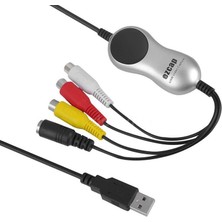 Ezcap Lisanslı USB 2.0 CVBS, Audio, S-Video Capture Görüntü Ses Yakalama Cihazı