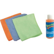 Spectre Mikrofiber Temizlik Ve Cila Bezi 3'Lü Paket ( Cam Temizleme Sıvısı Hediye ! )