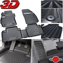 Renault Megane 3 Paspas Araca Özel 2009 2015 BOSSE 3D Havuzlu Oto Paspas