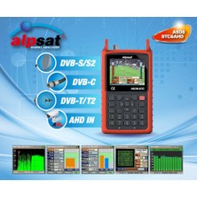 Alpsat Satfinder 6 Hd - Uydu Yön Bulucu - Kamera Test Cihaz