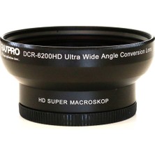Raypro DCR-6200HD 62mm 0.70x Ultra Geniş Açı + Makro Lens