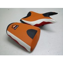 Dot Cycle Honda CBR 250 RR Repsol 2008/2014 Modellere Uyumlu Gerçek Deri Koltuk Kılıfı Takımı