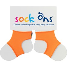 Sock Ons Bebek Çorap Tutucu - Turuncu