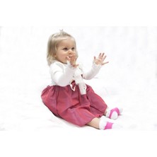 Sock Ons Bebek Çorap Tutucu - Beyaz