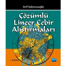 Çözümlü Lineer Cebir Alıştırmaları