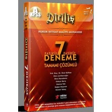2017 Kpss A Grubu Diriliş Fasikül Fasikül Tamamı Çözümlü 7 Deneme