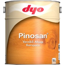 Pinosan Vernikli Ahşap Koruyucu 15 Lt Açık Meşe