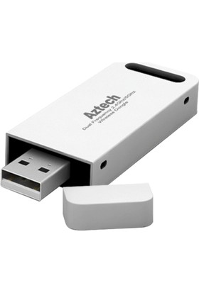 Aztech Wl582 Usb 300Mbps N Dual Frequency 2,4/5Ghz