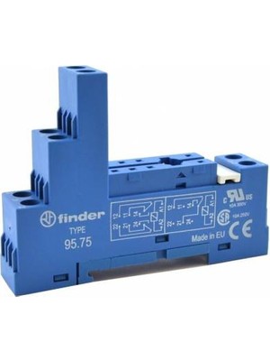 Finder Röle Soketi İki Kontaklı 5Mm Pinli(8Pın) 95.75 Sma