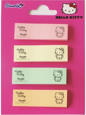 Hello Kitty Pastel Renkli Ayraç 25 Yp 4x15x50