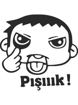 Stickermarket Araç Sticker Beyaz Renk