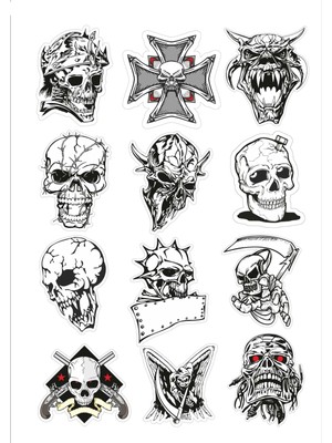 Stickermarket Kurukafa Sticker Seti