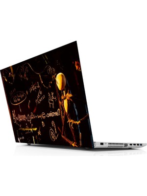 Sticker Master Jack Skellington Laptop Sticker Oto Motor Pc Etiket