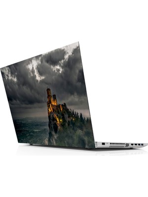 Sticker Master Castle Laptop Sticker Oto Motor Pc Etiket