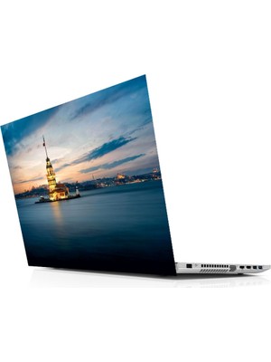 Sticker Master Kızkulesi Laptop Sticker Oto Motor Pc Etiket