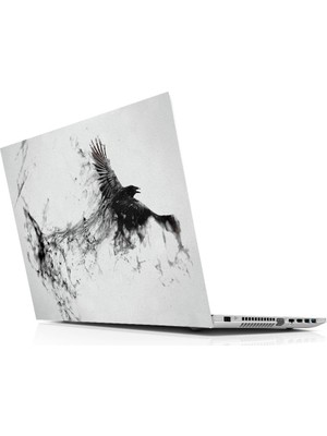 Sticker Master Black Eagle Laptop Sticker Oto Motor Pc Etiket