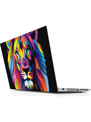 Sticker Master Aslan Laptop Sticker Oto Motor Pc Etiket