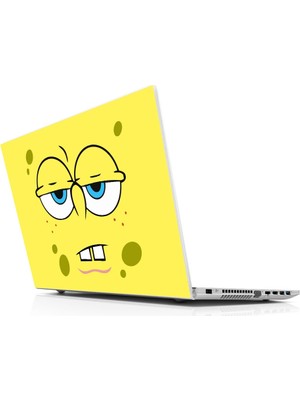 Sticker Master Sponge Bob Tired Laptop Sticker Oto Motor Pc Etiket