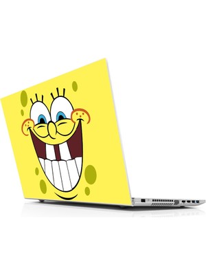 Sticker Master Sponge Bob Front Laptop Sticker Oto Motor Pc Etiket
