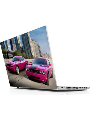 Sticker Master Dodge Challenger Laptop Sticker Oto Motor Pc Etiket