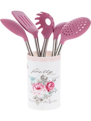 Biev 6Lı Servis Seti Pretty Rose