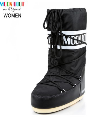 Moon Boot Nylon Black Kadın Kar Botu 2MONW2010010