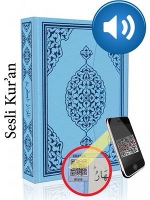 Merve Yayınevi Kuranı Kerim Bilgisayar Hatlı Mavi Renk Hafiz Boy