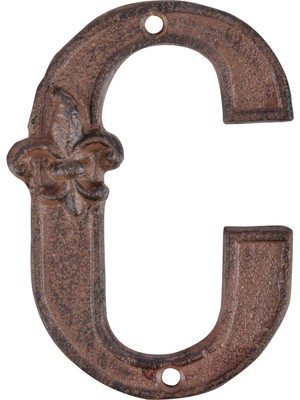 House2Home Antik Döküm Koleksiyon - Kapı Numarası - C