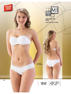 Emay Lazer Kesim Slip Korse - 2818