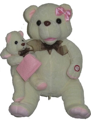 Egem Şarkı Ninni Söyleyen Peluş Ayıcık Yavrulu