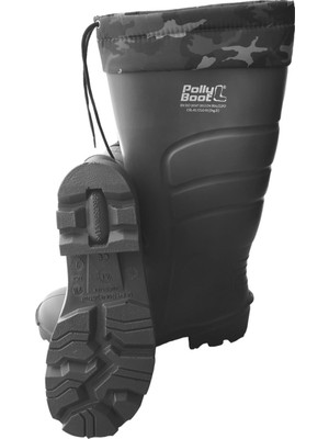 Polly Boot G501 Kamuflaj Boğazlı Çizme 43 Numara