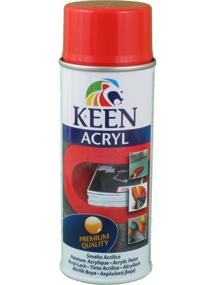 Keen Ral3020 Parlak Kırmızı Sprey Boya 400 ml
