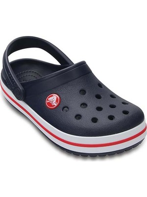 Crocs Crocband Clog K Lacivert-Kırmızı Çocuk Terlik