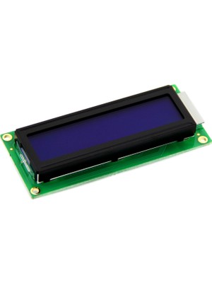 Robotekno 16x2 LCD Ekran Mavi Aydınlatmalı Arka Işık Özellikli Arduino 1602 Modeli
